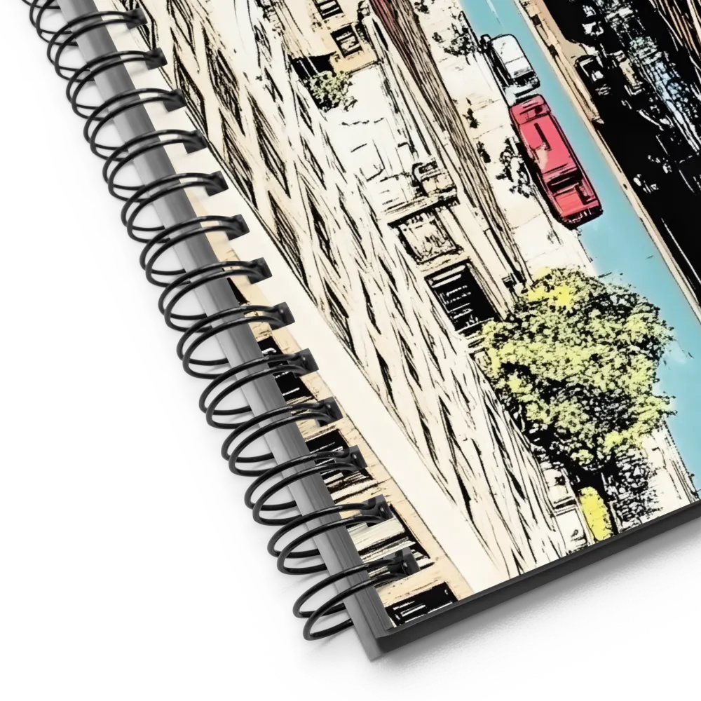Urban Canyon Perspective 
 Spiral Notebook | 140 pages