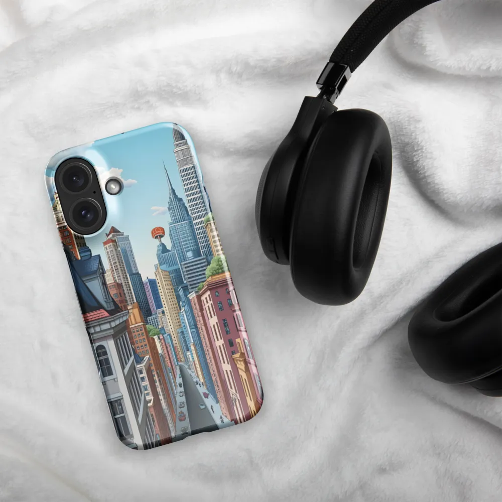 Colorful Cityscape Perspective 
 iPhone 17 Air | MagSafe® Tough Case