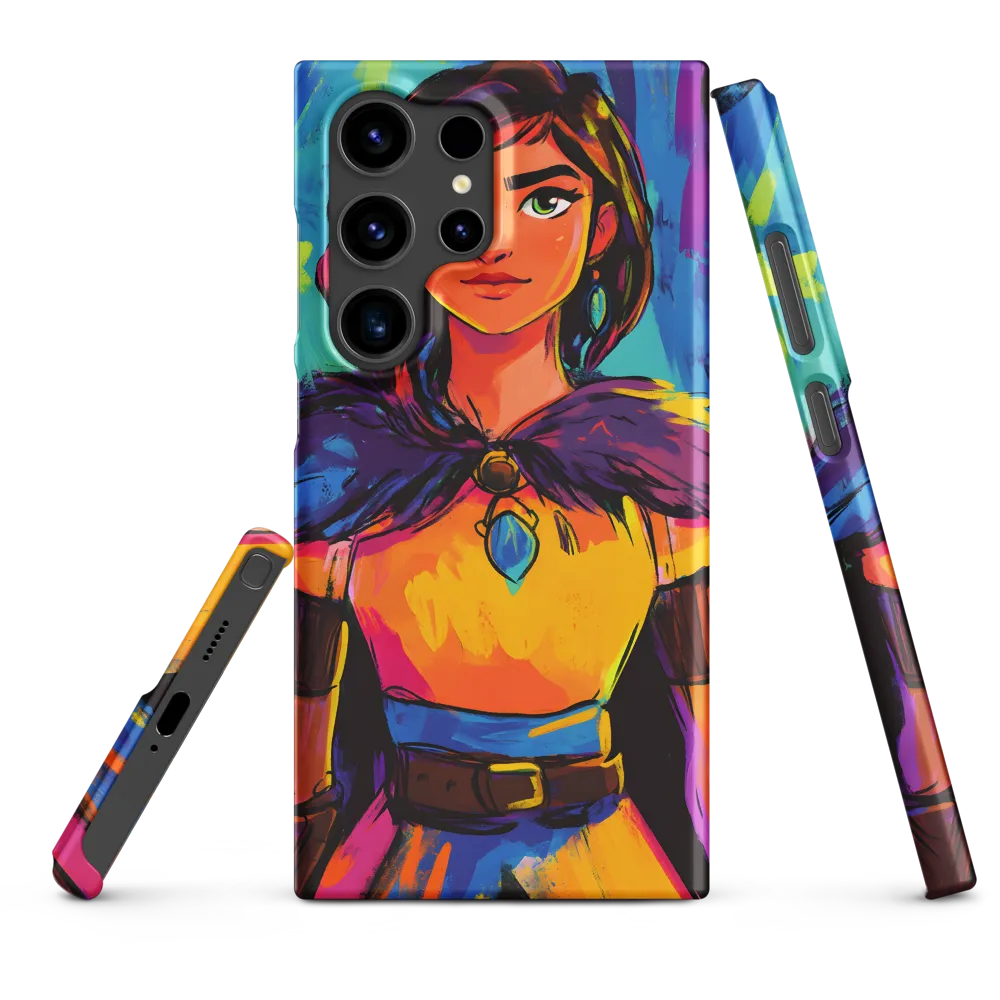 Radiant Warrior Portrait | Phone Case