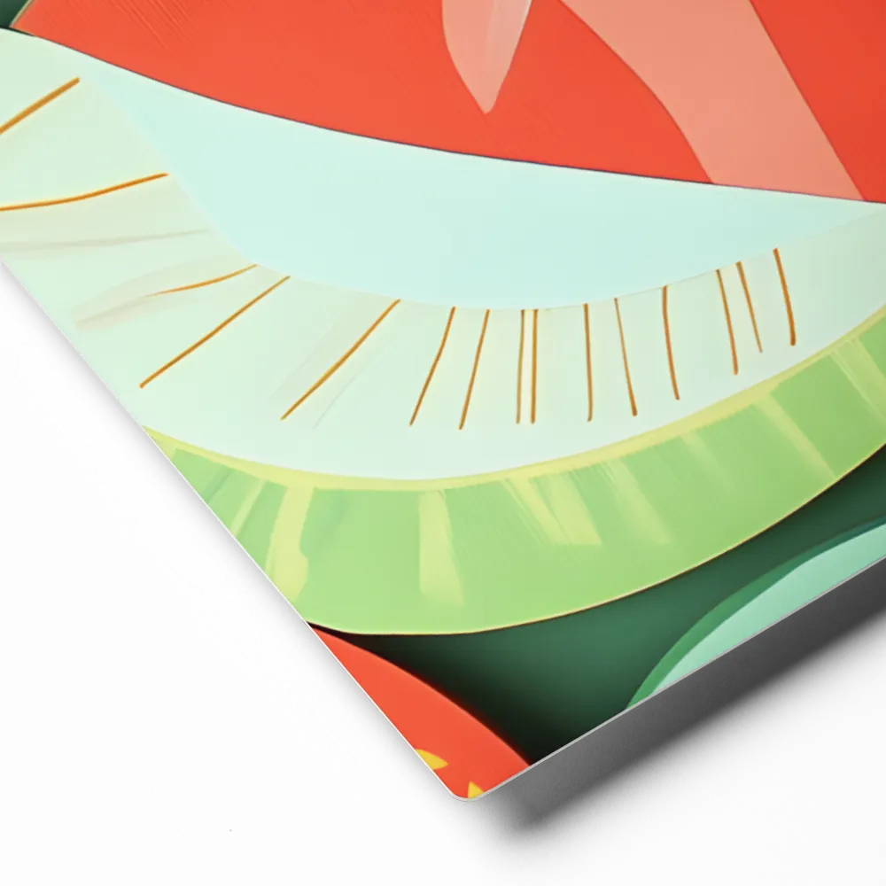 Abstract Fruit Medley | Art Print