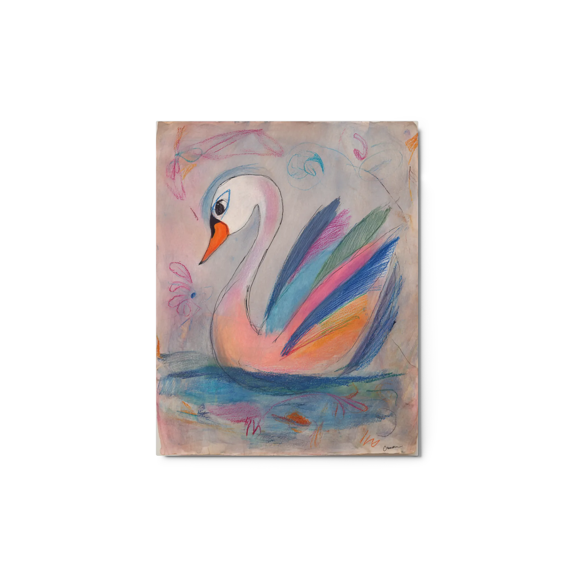 The Rainbow Swan