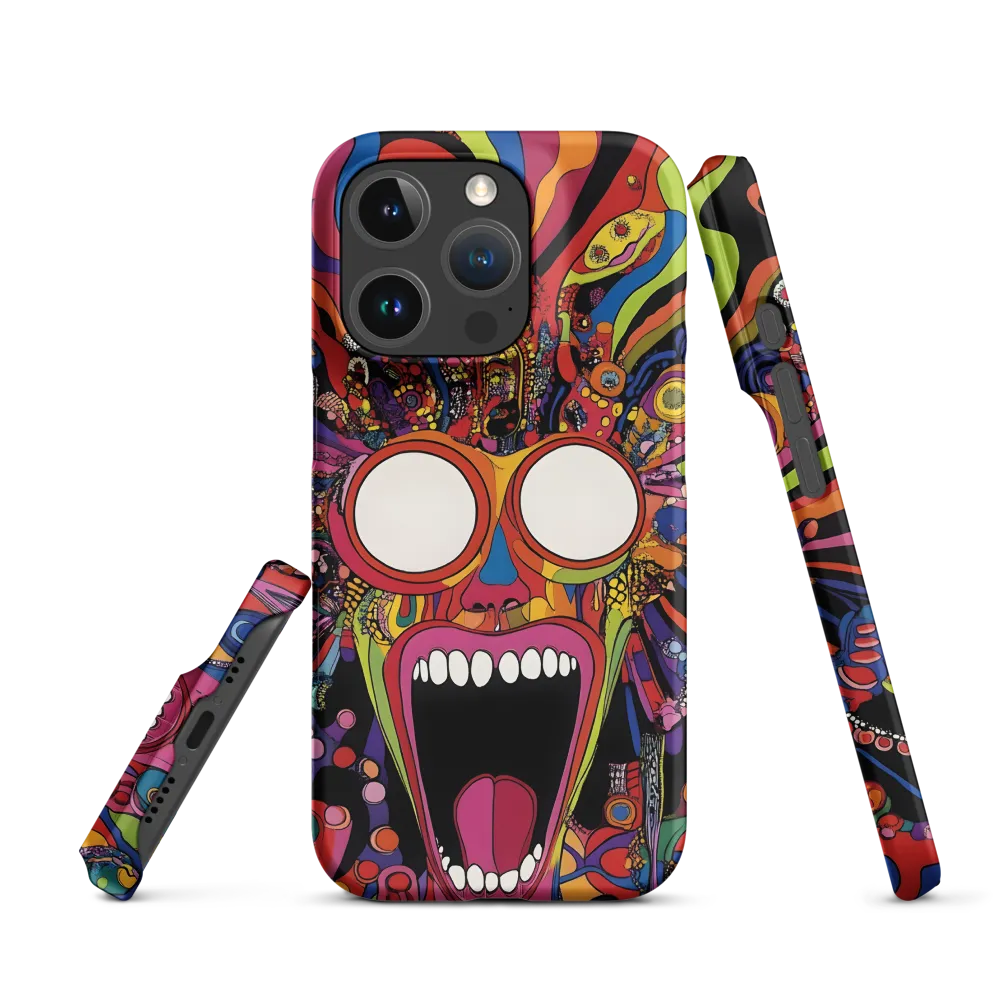 Psychedelic Face Artwork | Phone Case