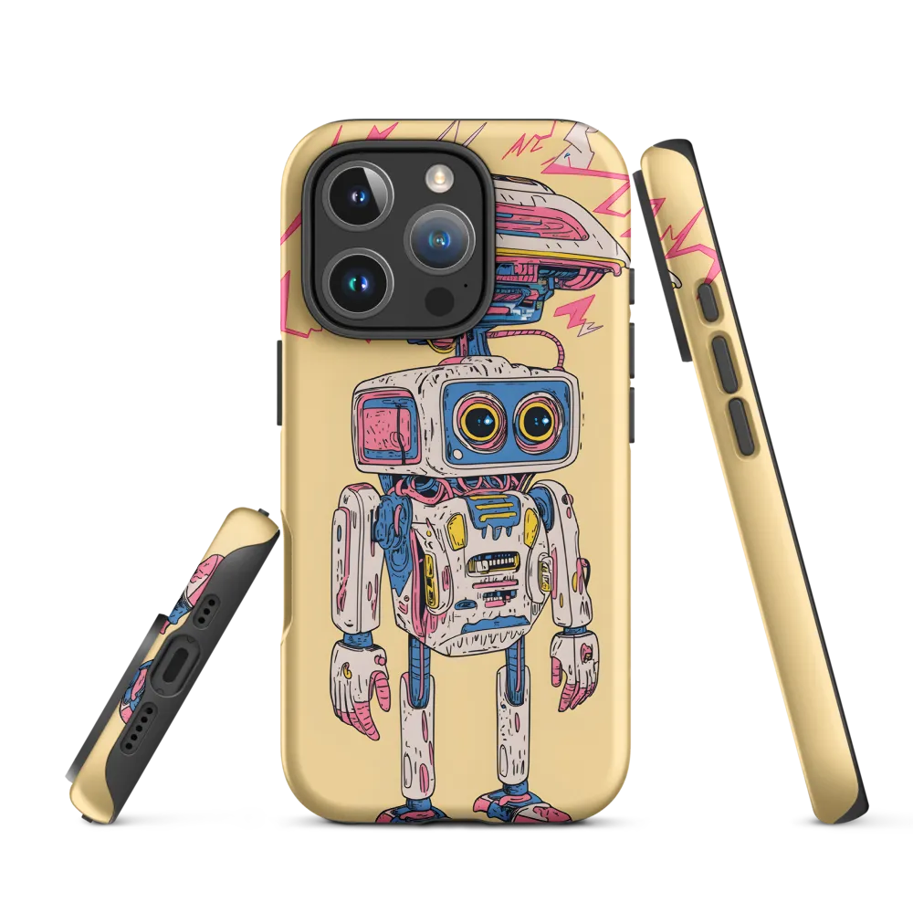 Colorful Robot Illustration