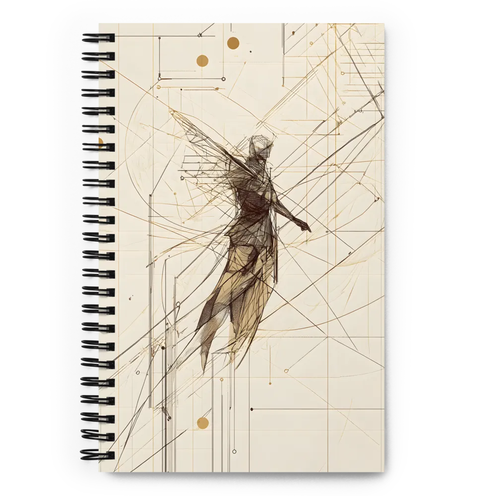 Blueprint of Flight 
 Spiral Notebook | 140 pages