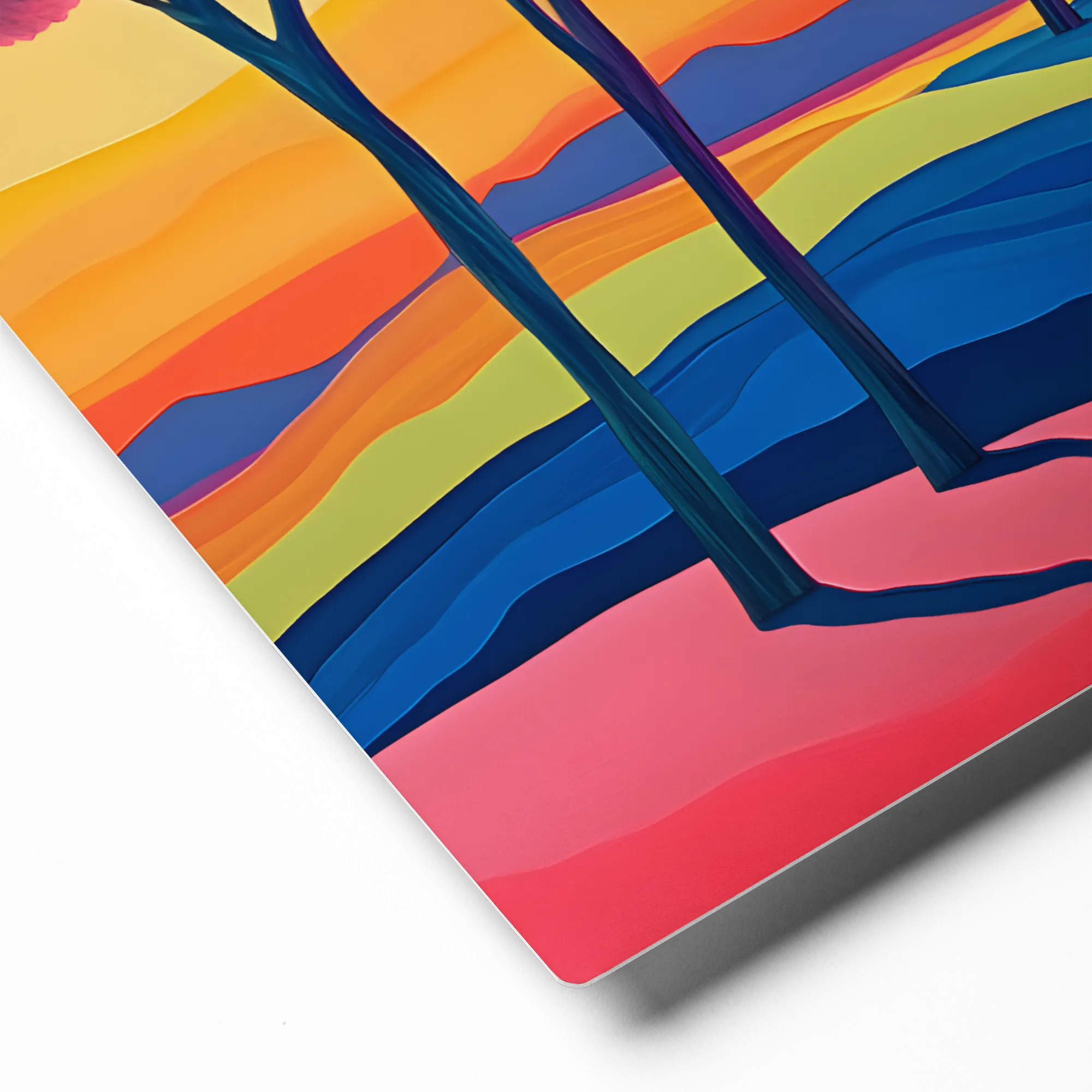 Vibrant Dreamscape Horizon 
 Canvas | 32″x 32″
