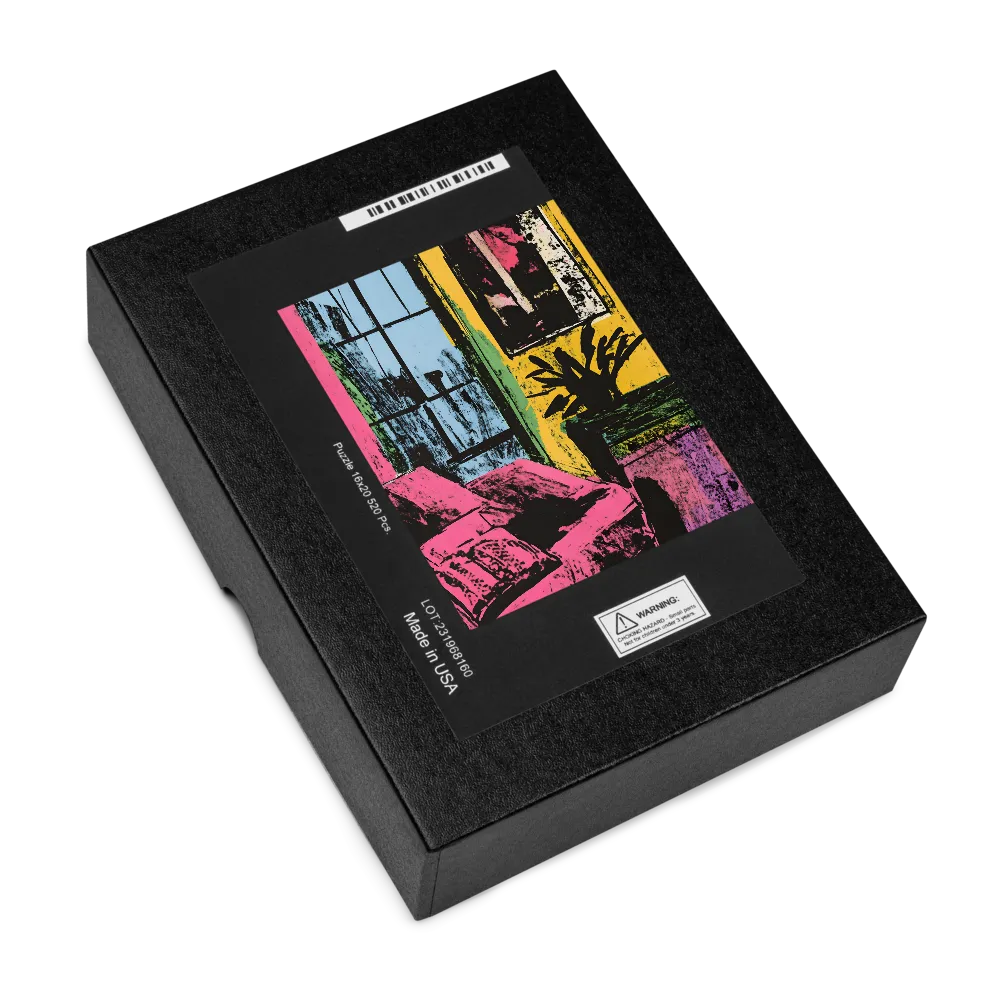 Interior Pop Palette 
 Jigsaw Puzzle in Tin Box