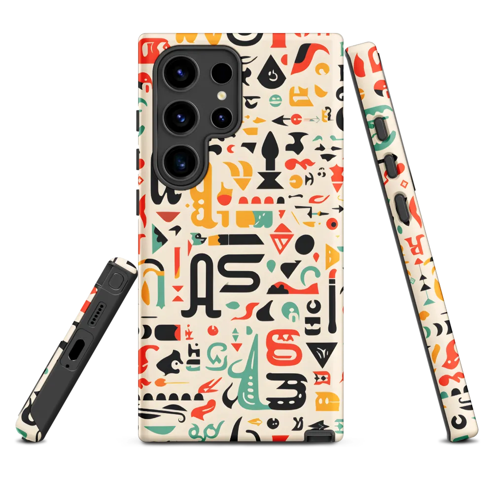 Abstract Pattern Digital Design | Phone Case