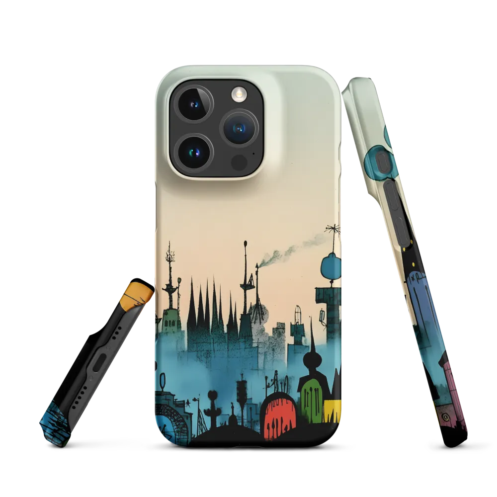 Stylized Cityscape Illustration | Phone Case