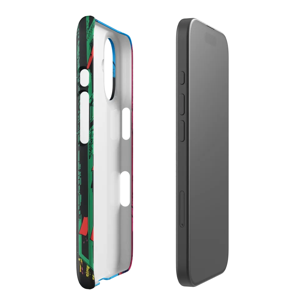 Urban Neon Skyline 
 Samsung Galaxy S25 | Snap Case