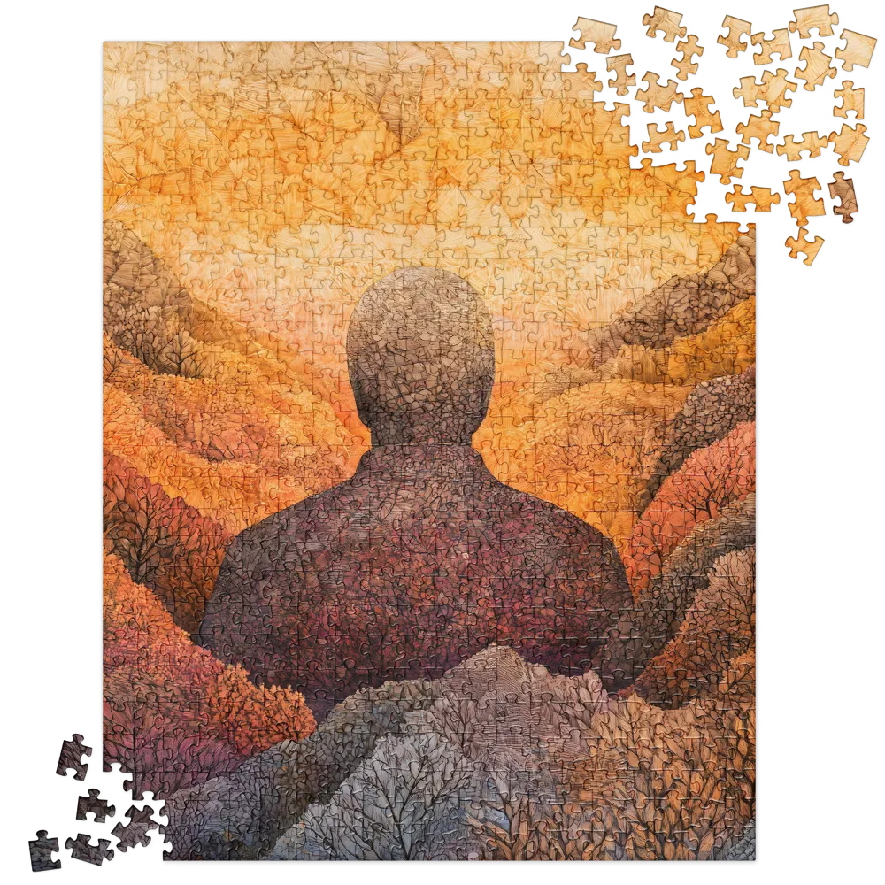 The Contemplative Journey 
 Jigsaw Puzzle in Tin Box