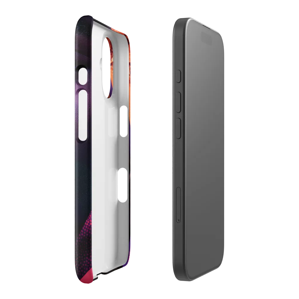 Fragmented Neon Portrait 
 iPhone 11 | Snap Case