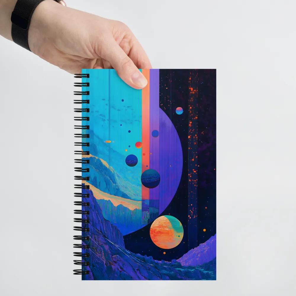 Planetary Ridge 
 Spiral Notebook | 140 pages