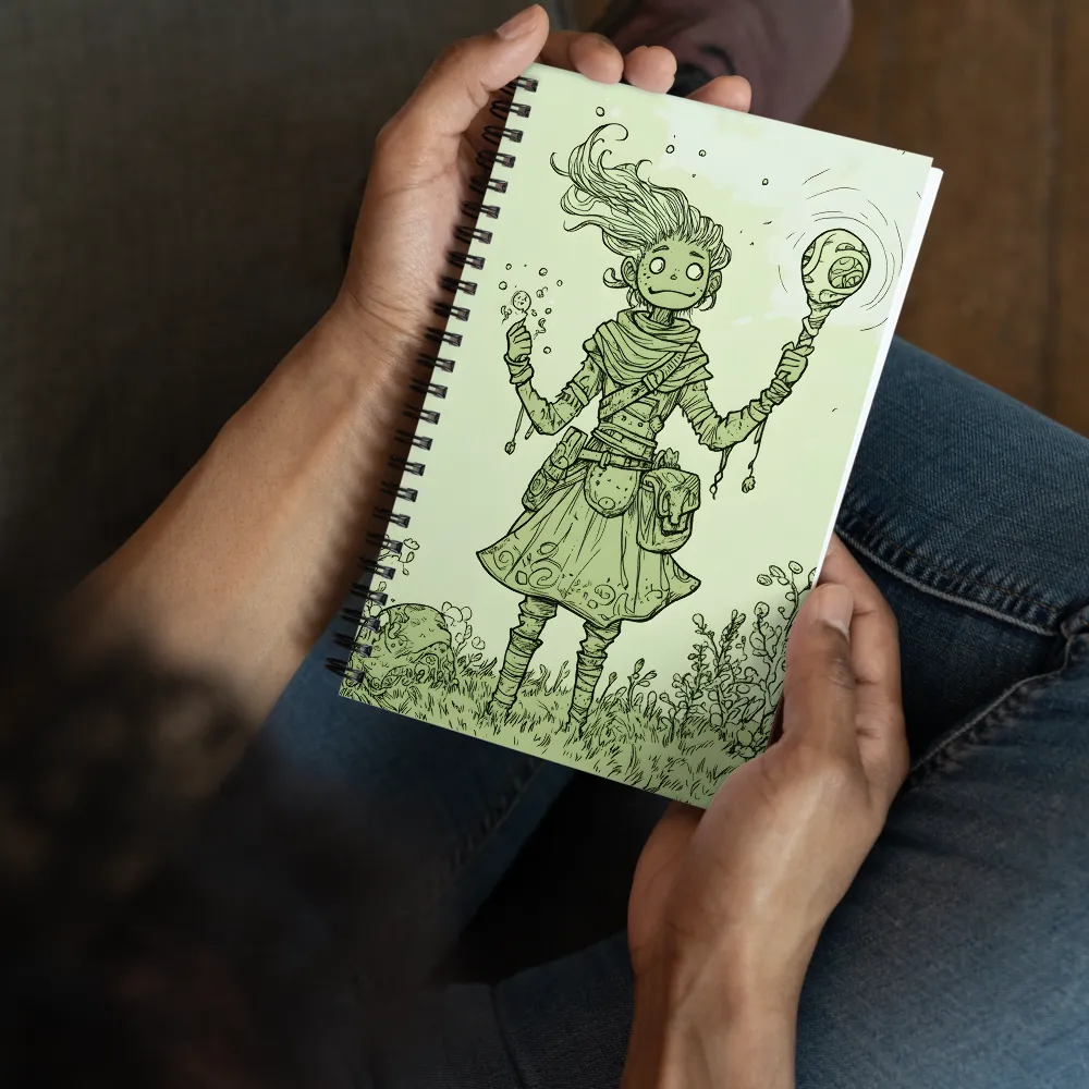 The Green Wanderer 
 Spiral Notebook | 140 pages