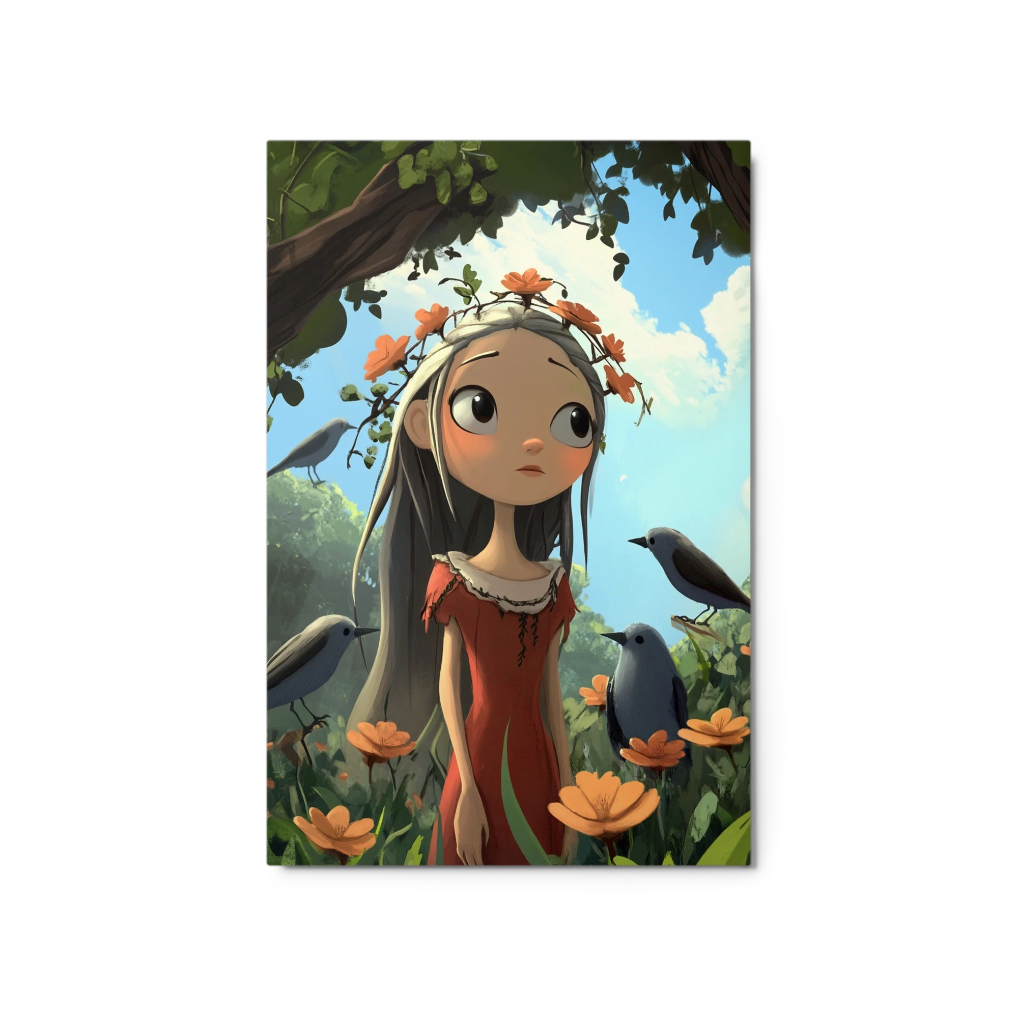 Whimsical Forest Encounter