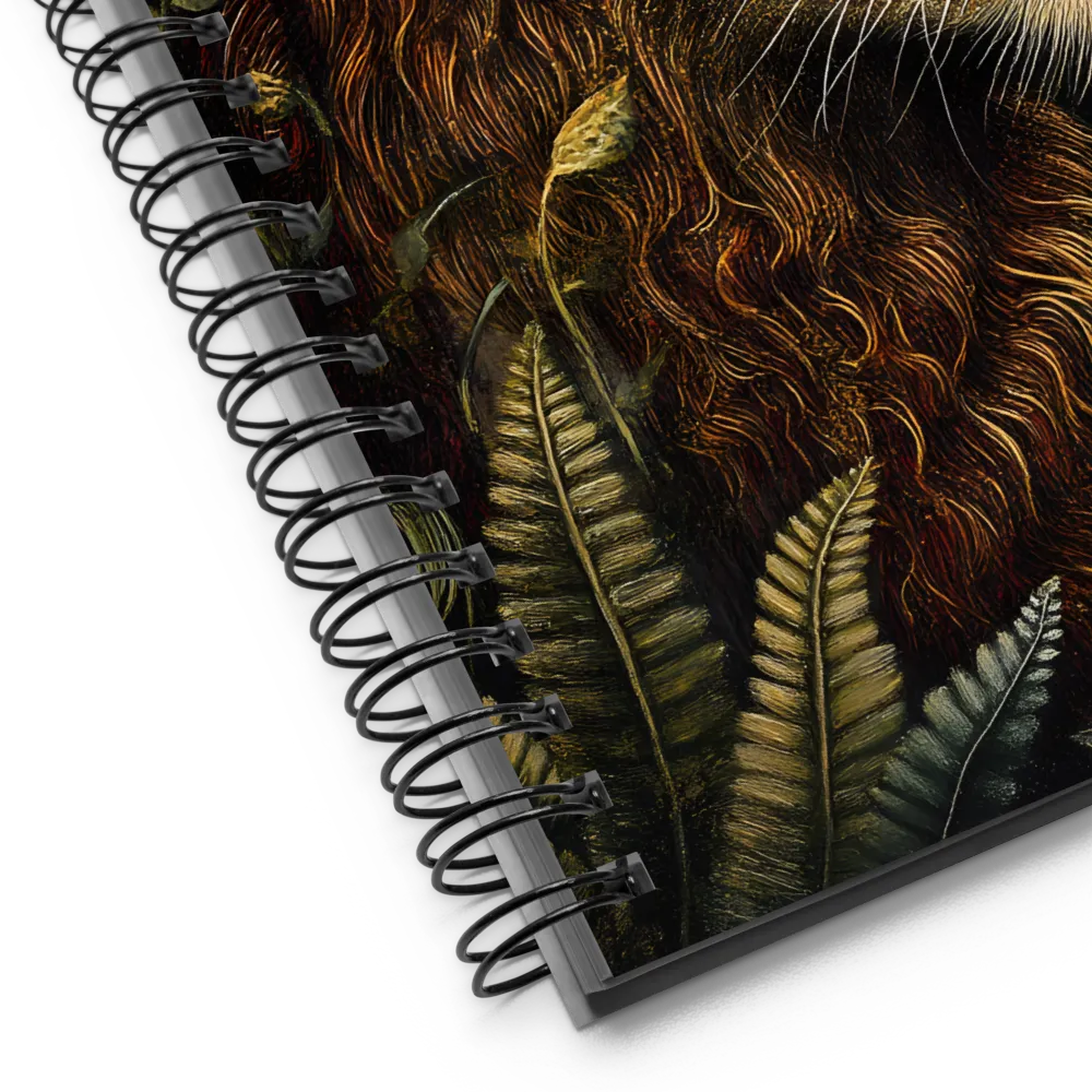 Guardian of the Emerald Canopy 
 Spiral Notebook | 140 pages