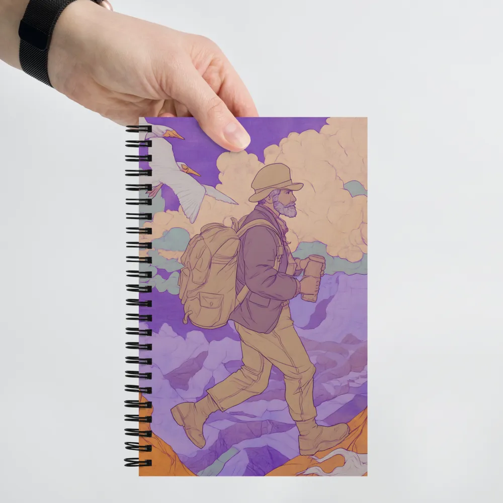 The Traveler's Ascent 
 Spiral Notebook | 140 pages