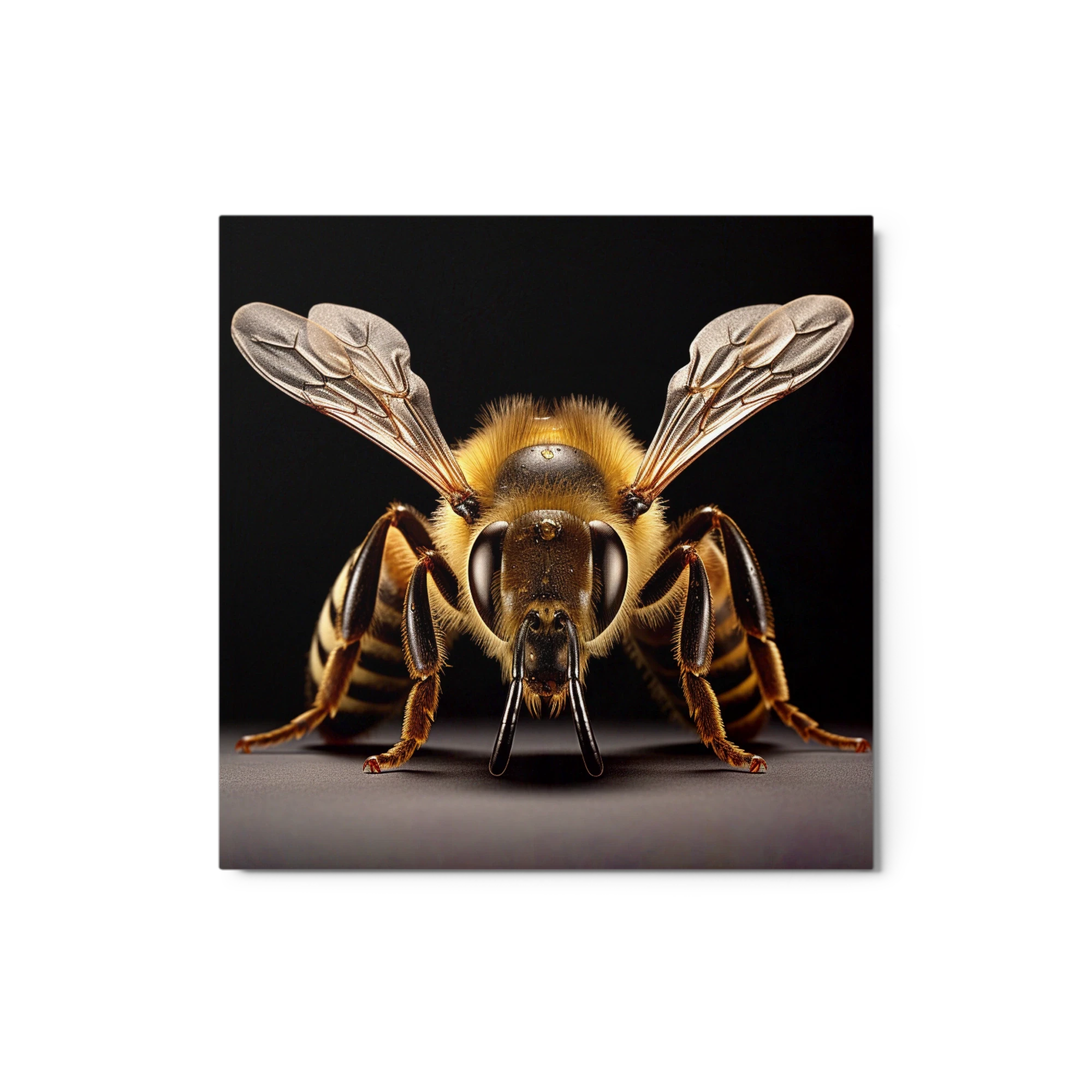 Macro Photograph of a Bee