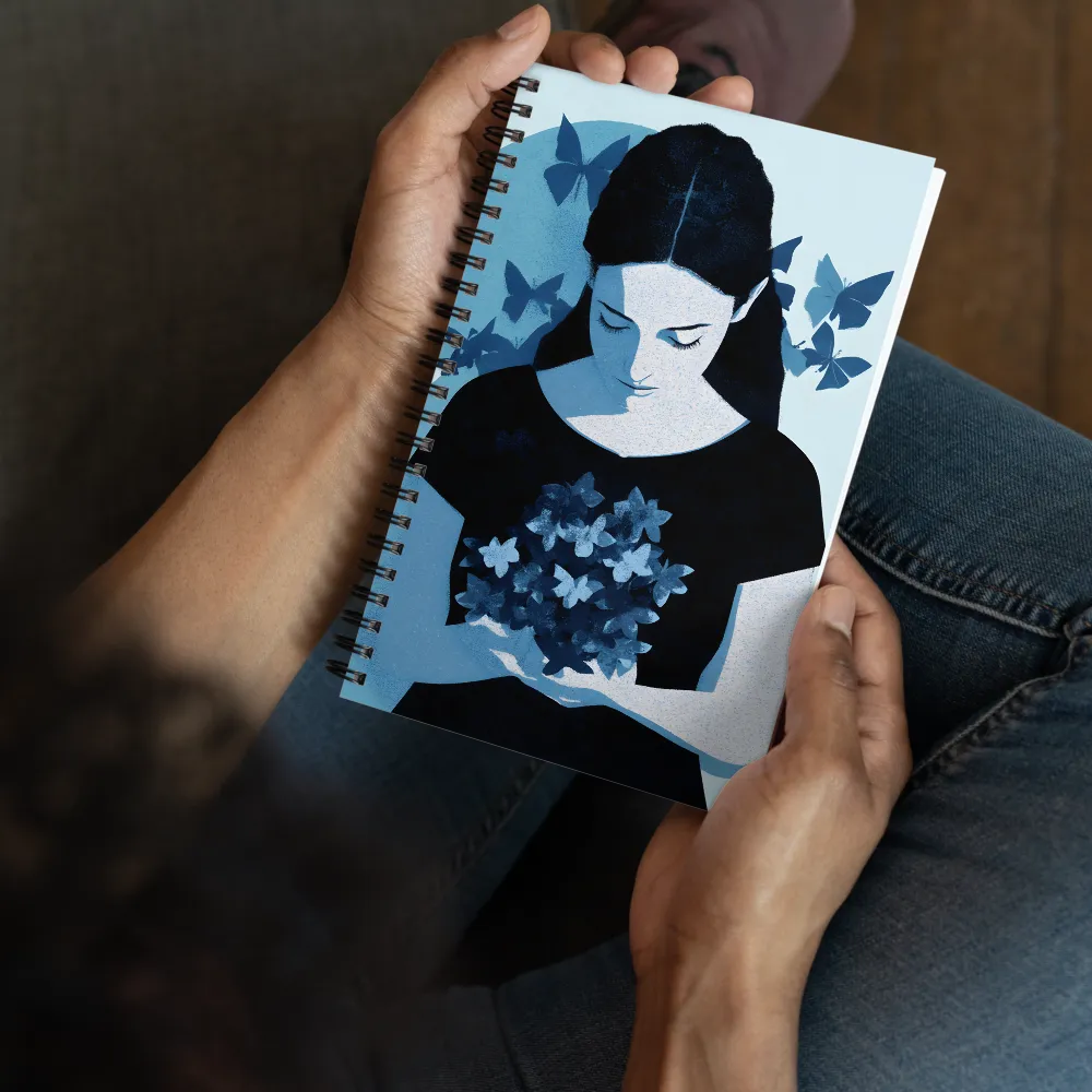 Contemplation of Butterflies 
 Spiral Notebook | 140 pages