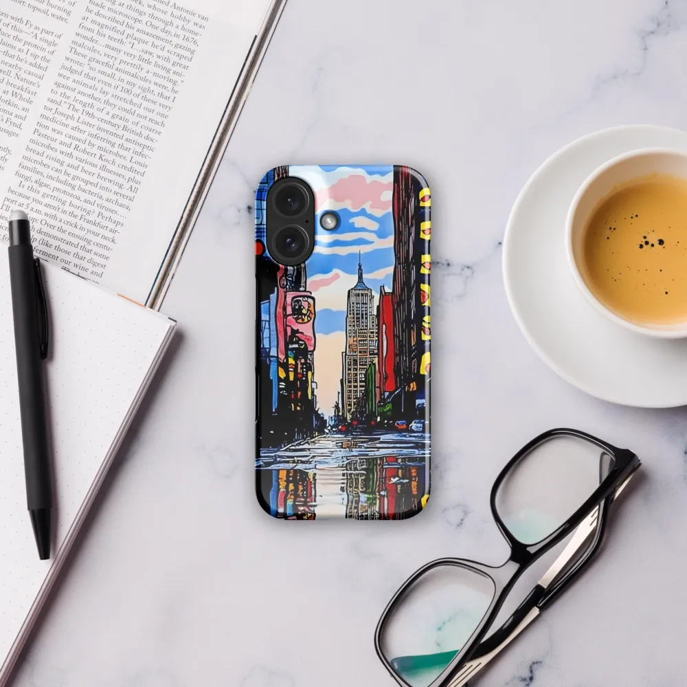 Vibrant Gotham Reflections 
 Samsung Galaxy S21 | Tough Case