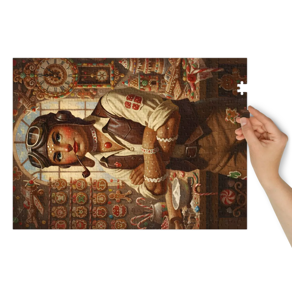 Gingerbread Aviator | Jigsaw Puzzles