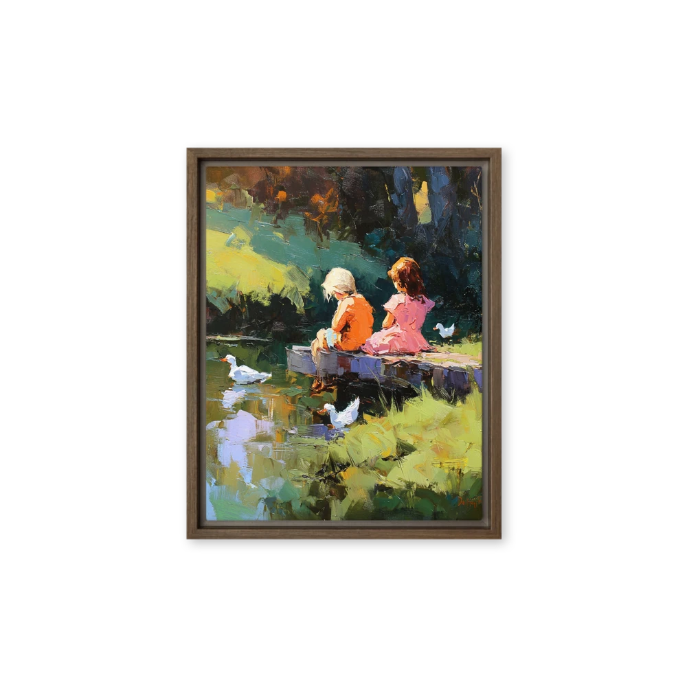 Pondside Reverie | Art Print