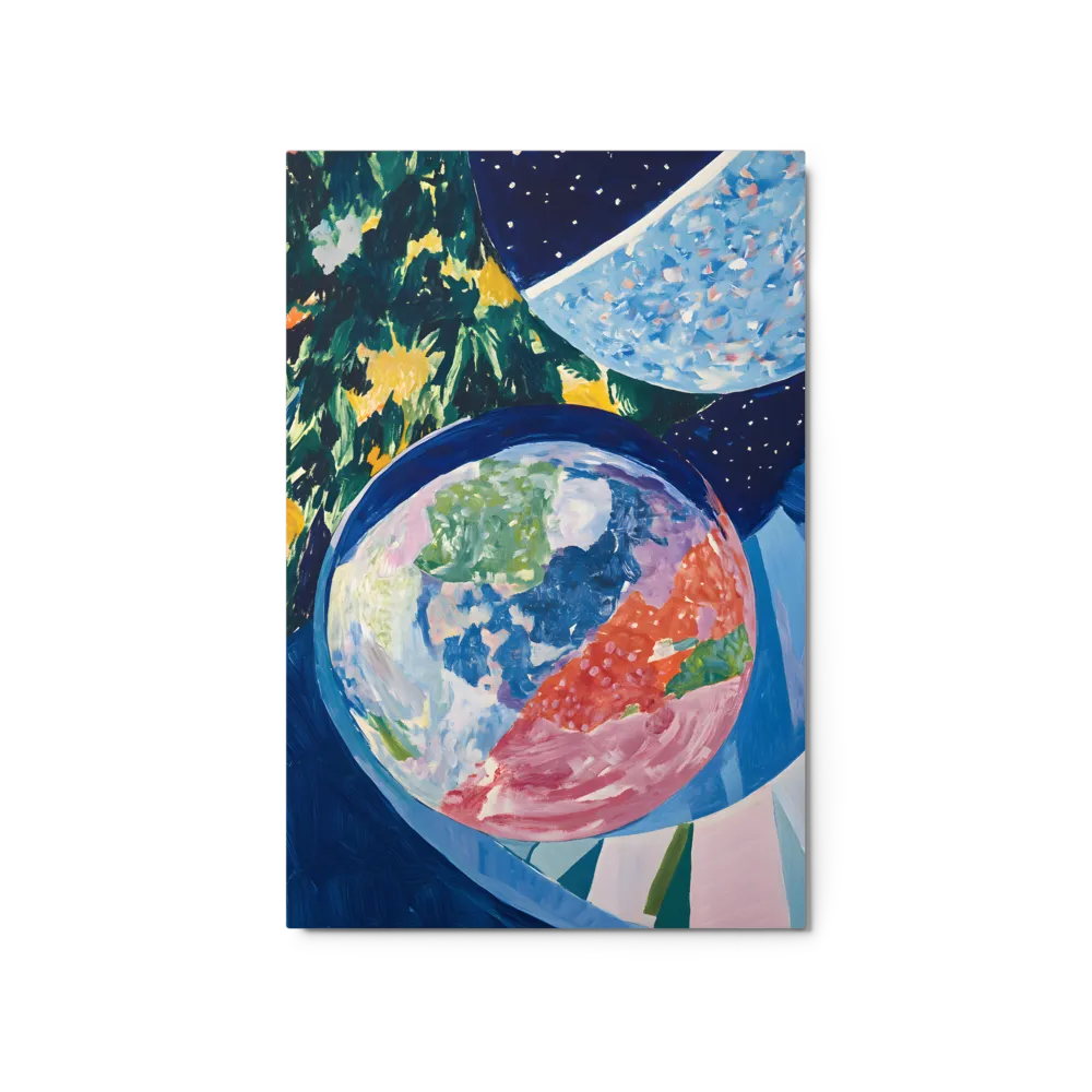 Cosmic Earth Canvas 
 Canvas | 8″x 12″