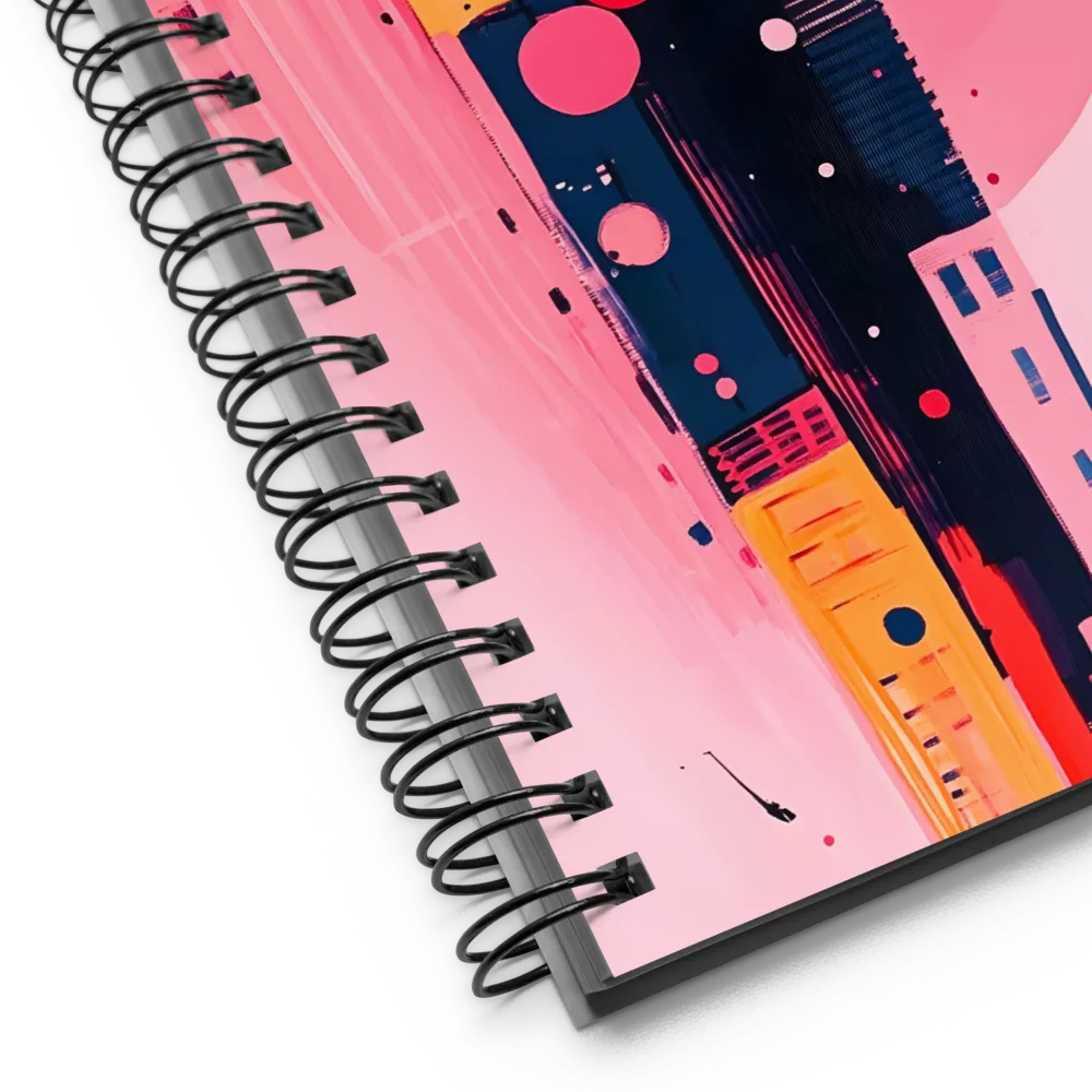 Neon City Dream 
 Spiral Notebook | 140 pages