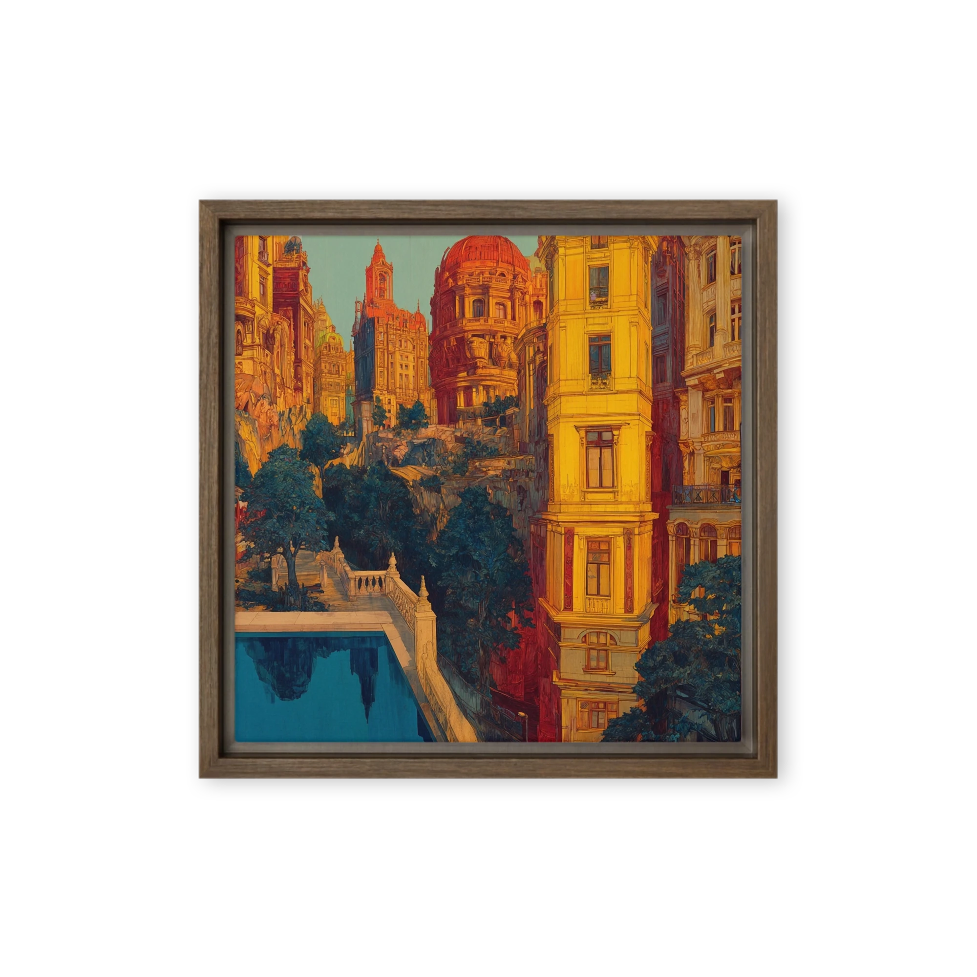 Golden Citadel Reflection