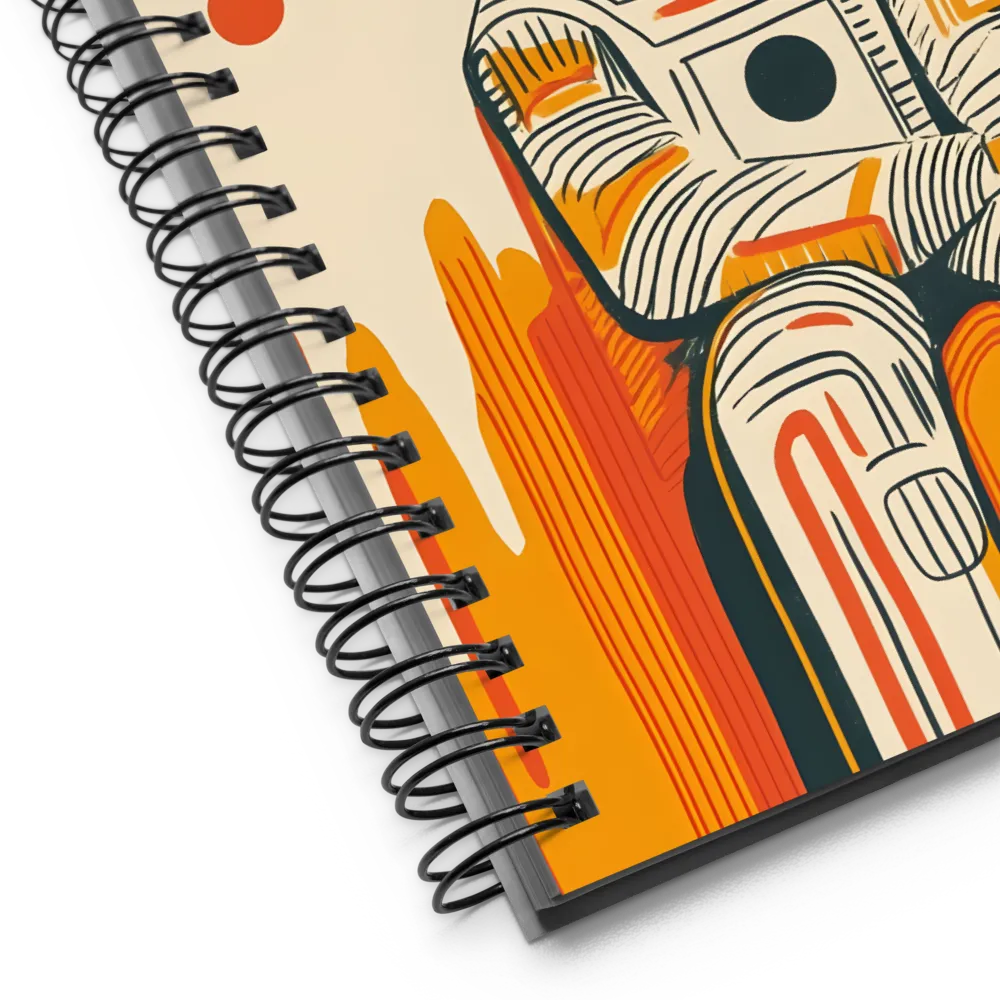 Cosmic Contemplation 
 Spiral Notebook | 140 pages