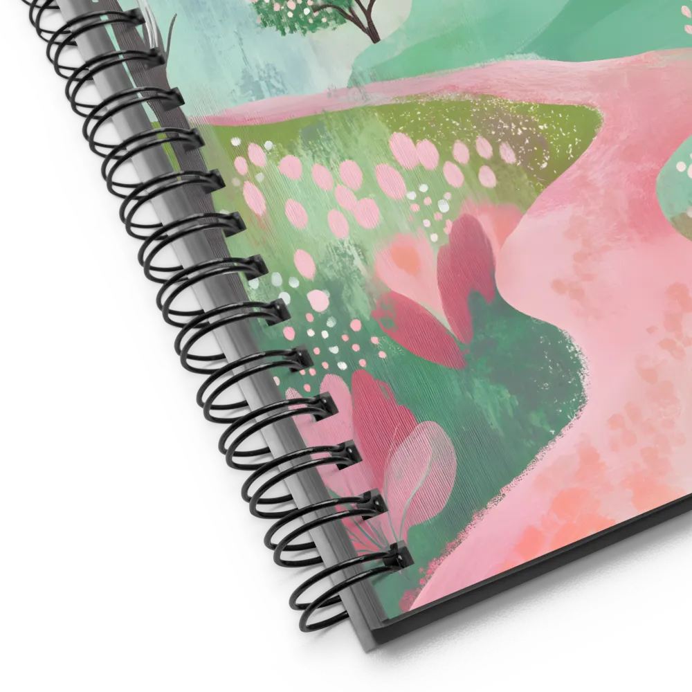 Spring Path Serenity 
 Spiral Notebook | 140 pages