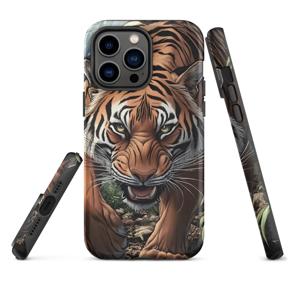 Realistic Tiger Illustration | Phone Case