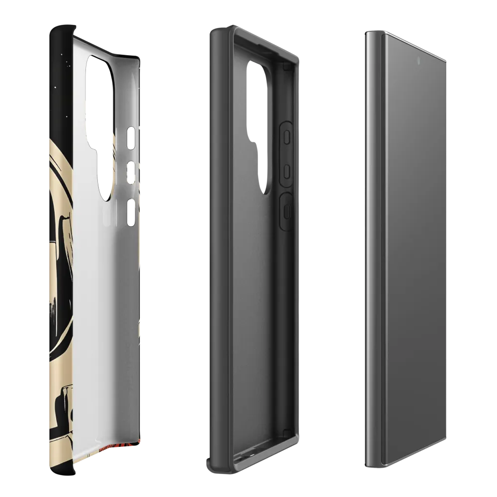 Astronaut Looking Up in Space | Phone Case