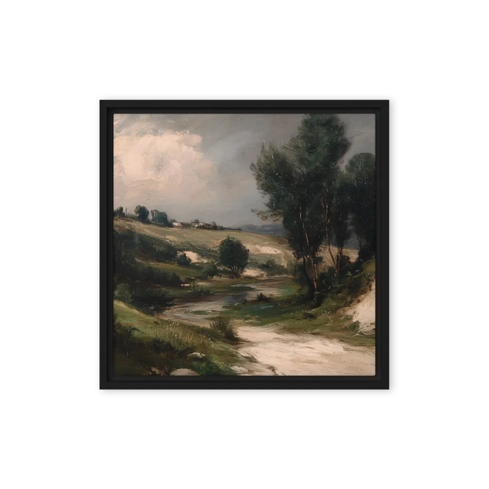 The Winding Stream 
 Canvas | 26″x 26″