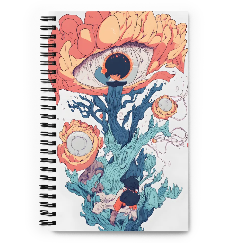 Cosmic Eye Dreamscape 
 Spiral Notebook | 140 pages