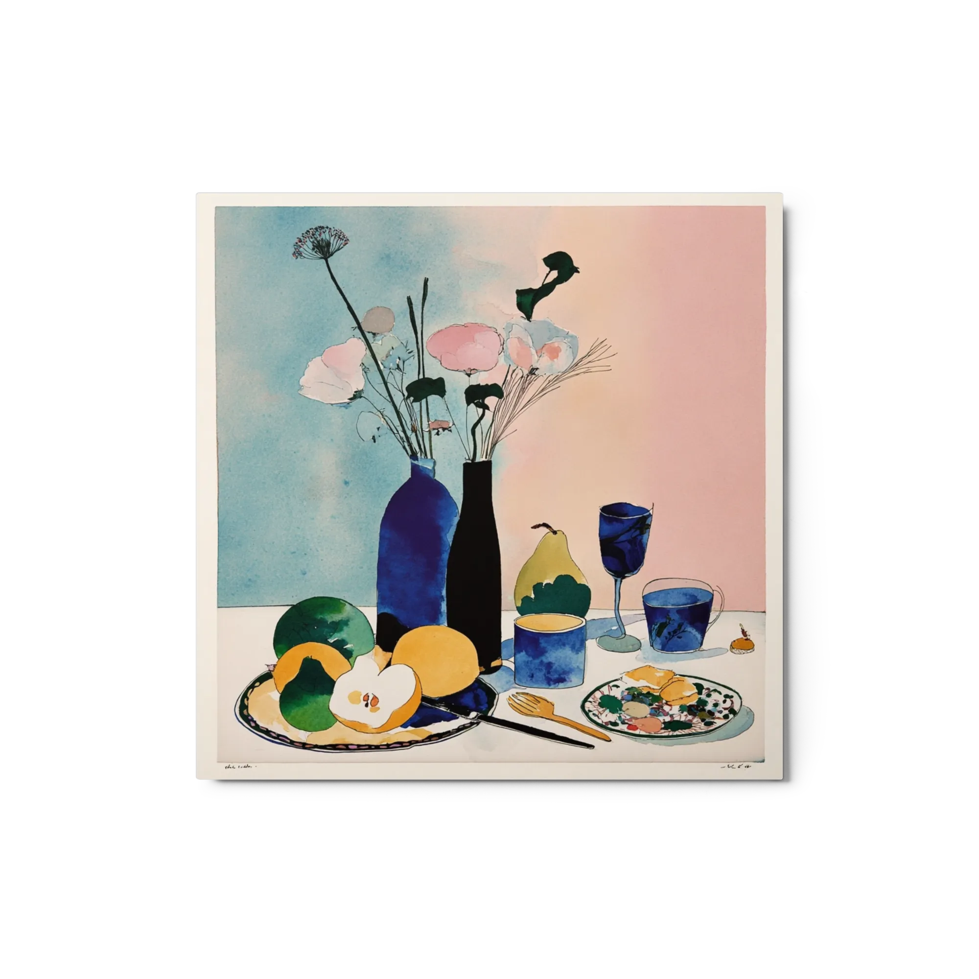 Floral and Fruit Still Life