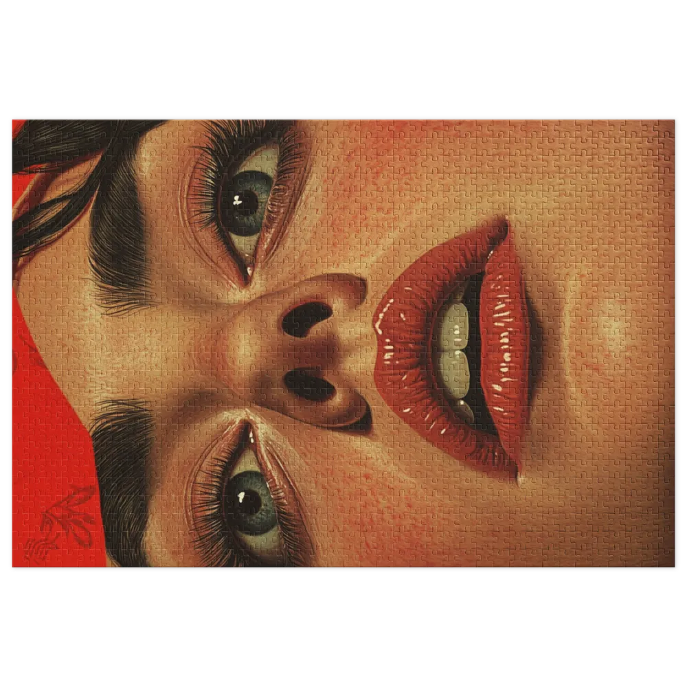 Hyperrealistic Female Portrait | Jigsaw Puzzle (252/520 pieces)