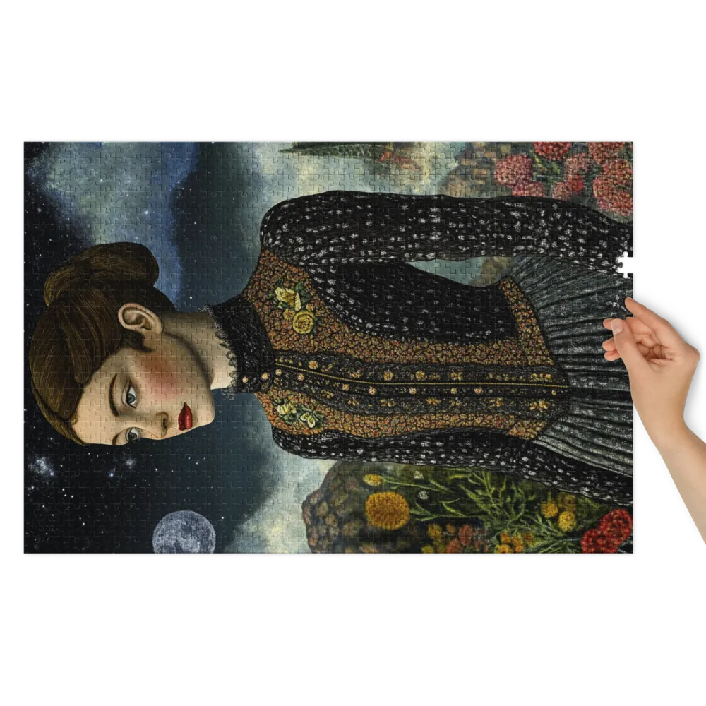 Sonho Celestial Vitoriano 
 Puzzle em caixa de metal