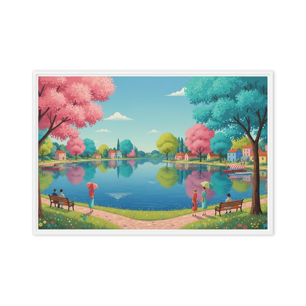 Blossom Lake | Art Print