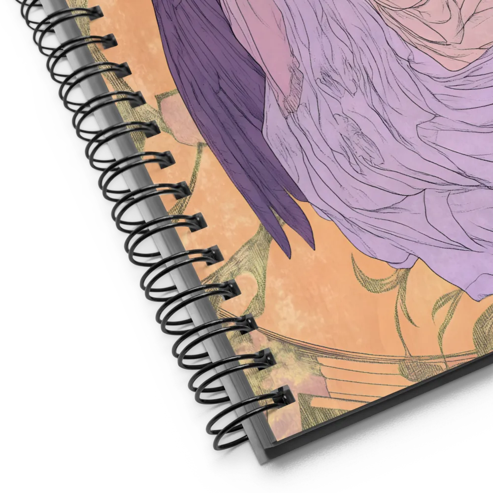 Whispers of a Winged Spirit 
 Spiral Notebook | 140 pages