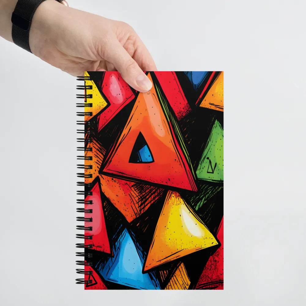 Kaleidoscopic Geometry 
 Spiral Notebook | 140 pages