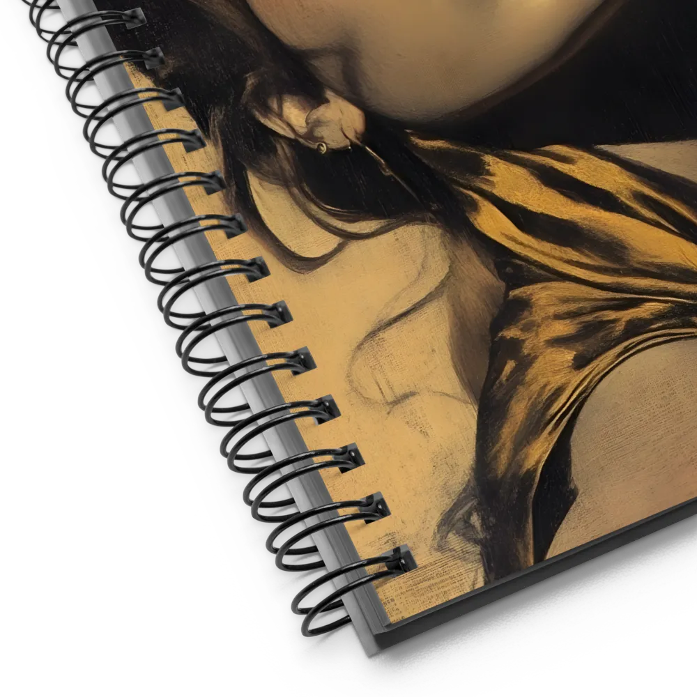 Gilded Reverie 
 Spiral Notebook | 140 pages