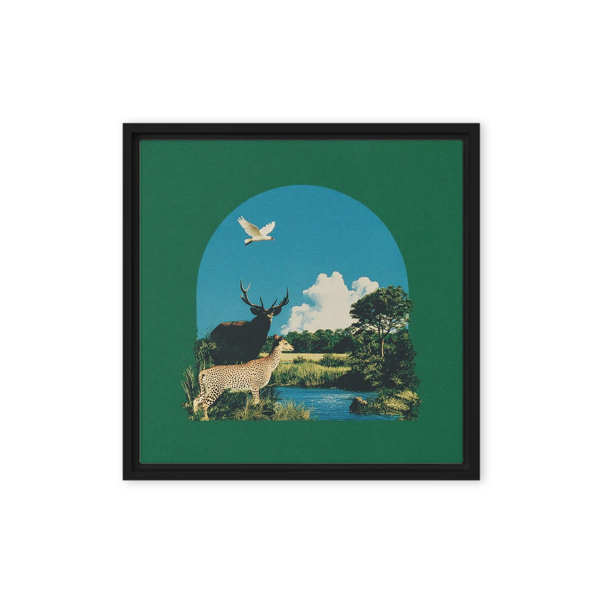 Wild Sanctuary Window | Art Print