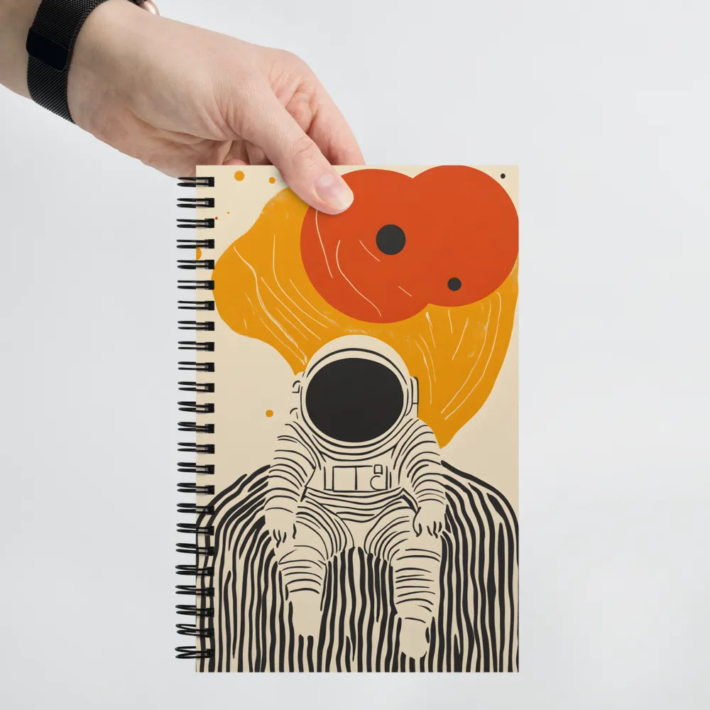 Cosmic Solitude 
 Spiral Notebook | 140 pages