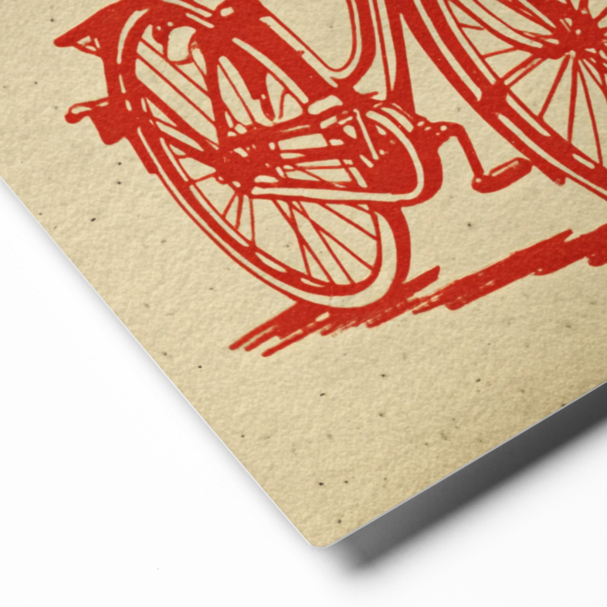 Bicycle and Blooms | Art Print