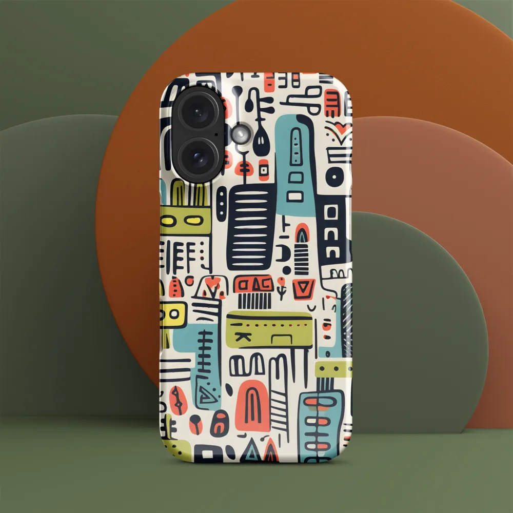 Urban Abstract Circuitry 
 iPhone 15 Pro Max | MagSafe® Tough Case