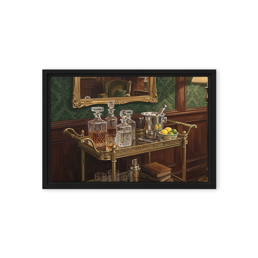 The Decanter's Glow | Art Print