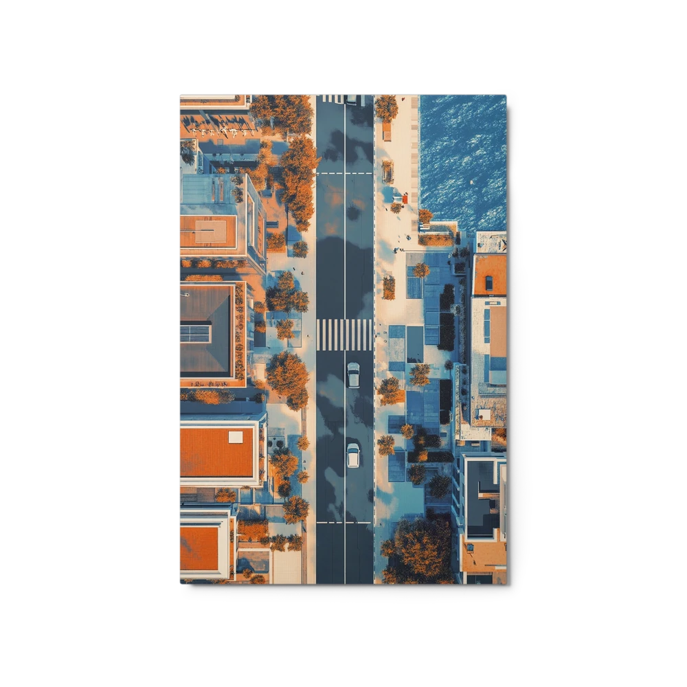Urban Coastline Serenity | Art Print