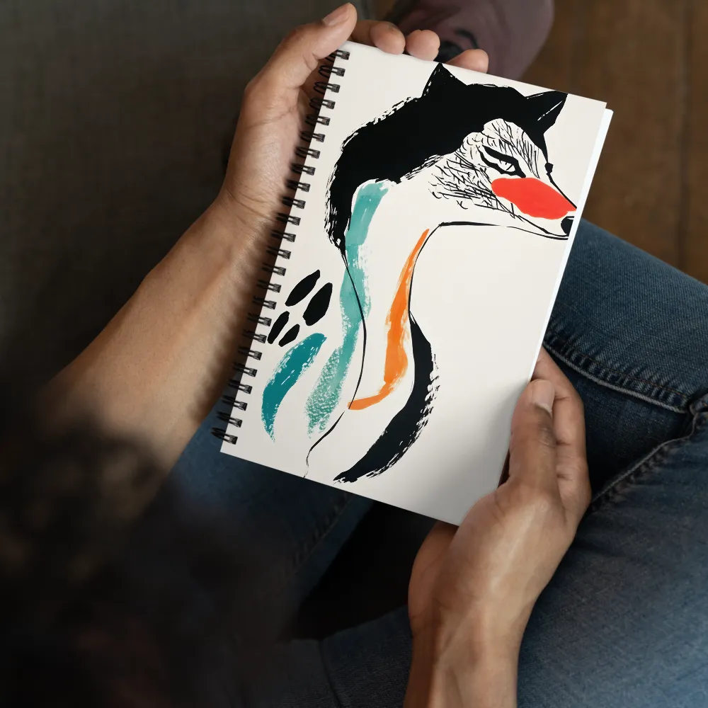 Fox in Bold Lines