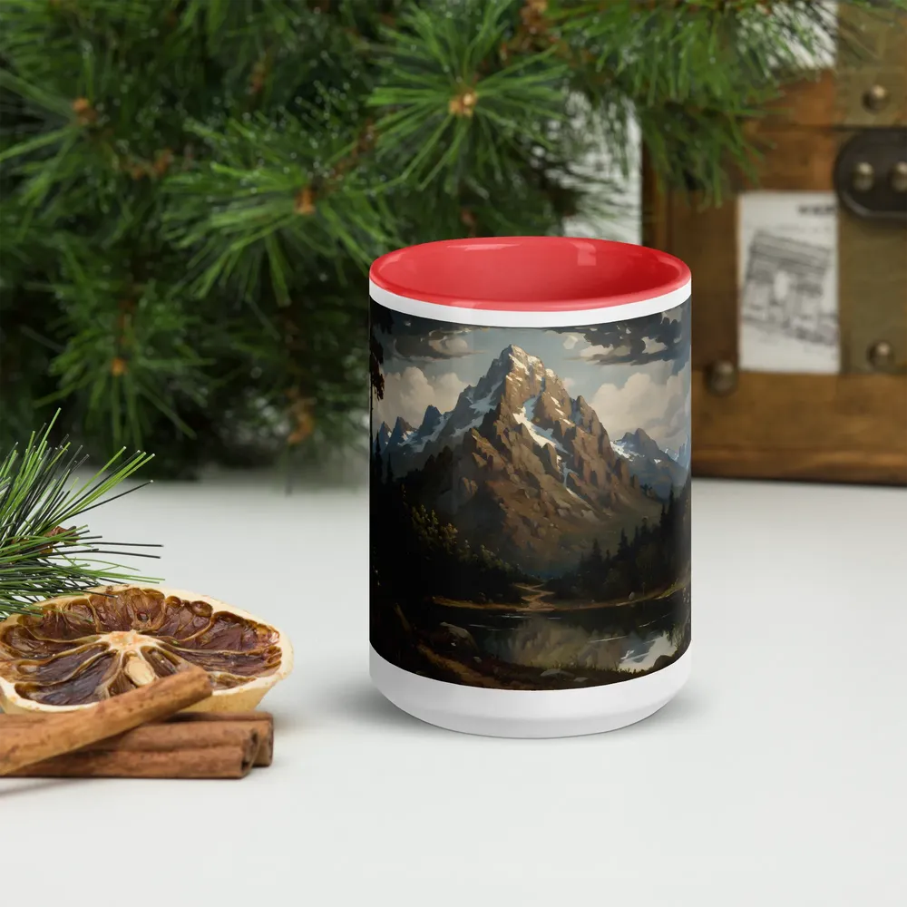 Alpine Reflection 
 Mug with Black inside | 15 oz