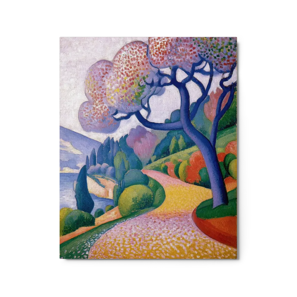 The Blue Tree Path | Art Print